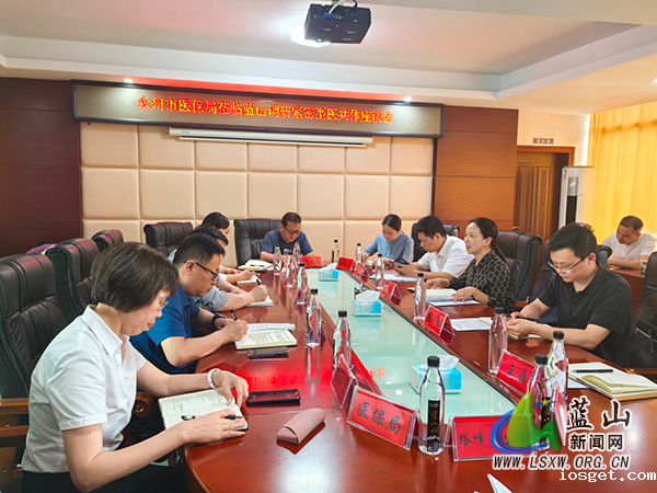 永州市医保局来蓝调研紧密型县域医共体医保支付方式改革工作.jpg